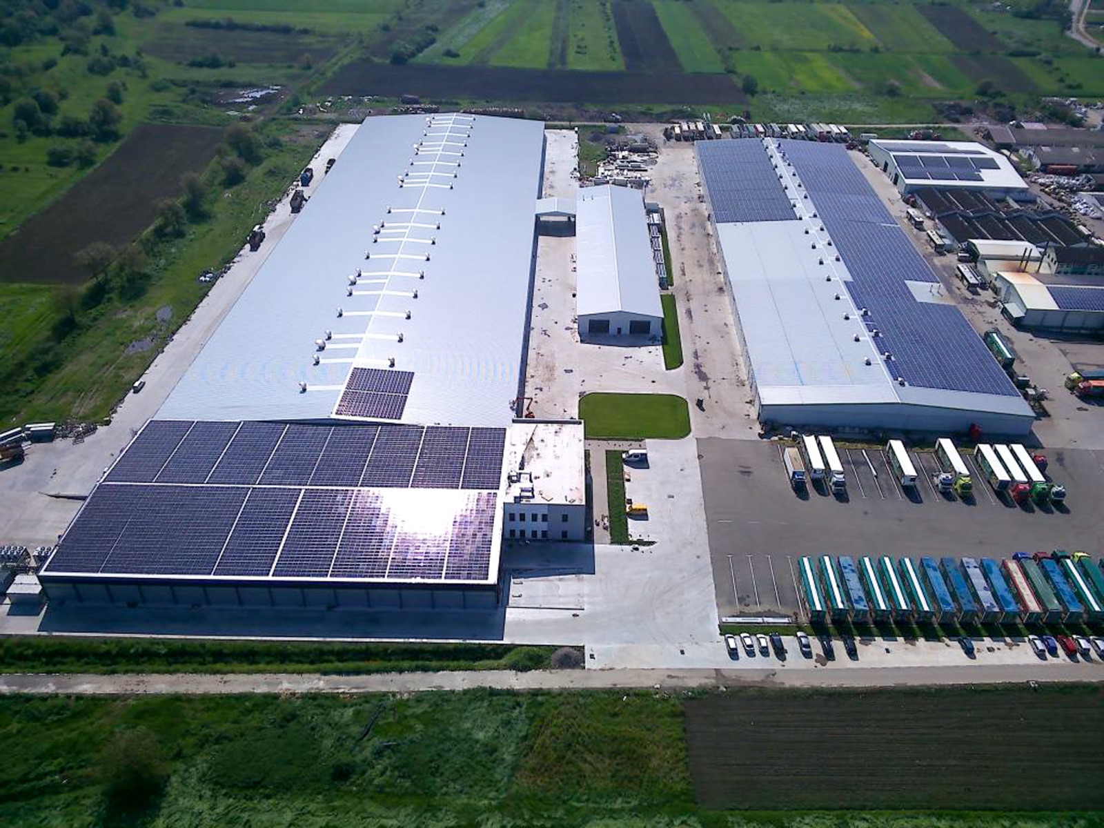 Logistics complex — 3 MWp · rooftop